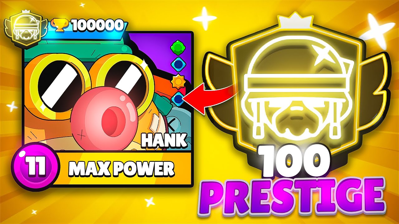 Prestige 100 HANK in Brawl Stars 💀