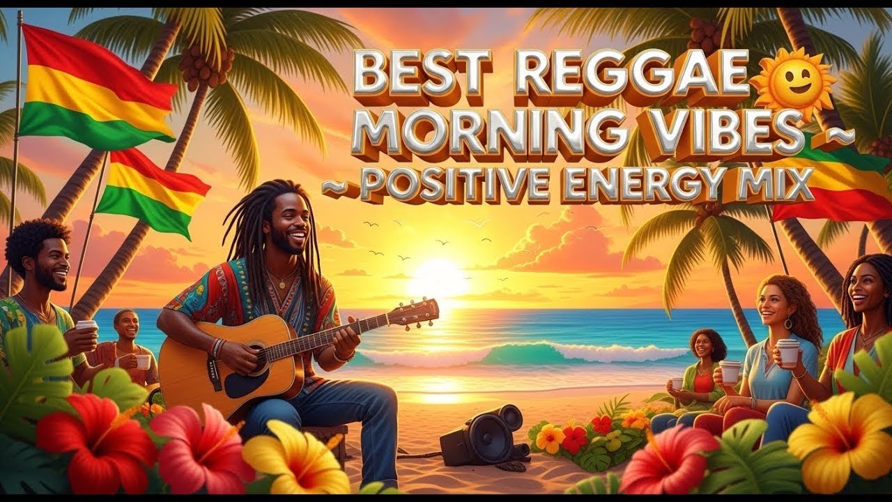 Beach Night Reggae 🌴 Warm Rhythms & Mellow Vibes for Chilling Out 🌙