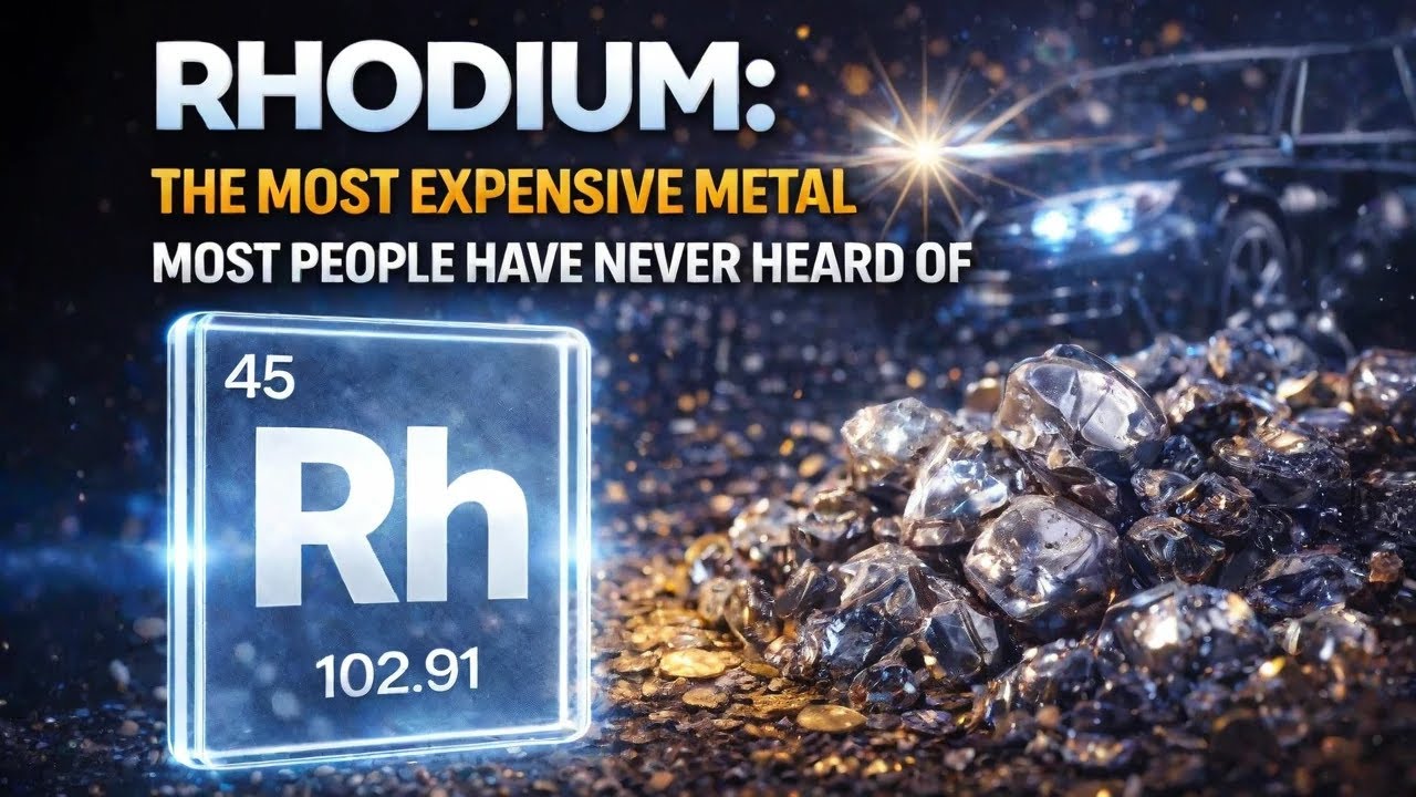 Rhodium: The Most Expensive Metal Most People Have Never Heard Of