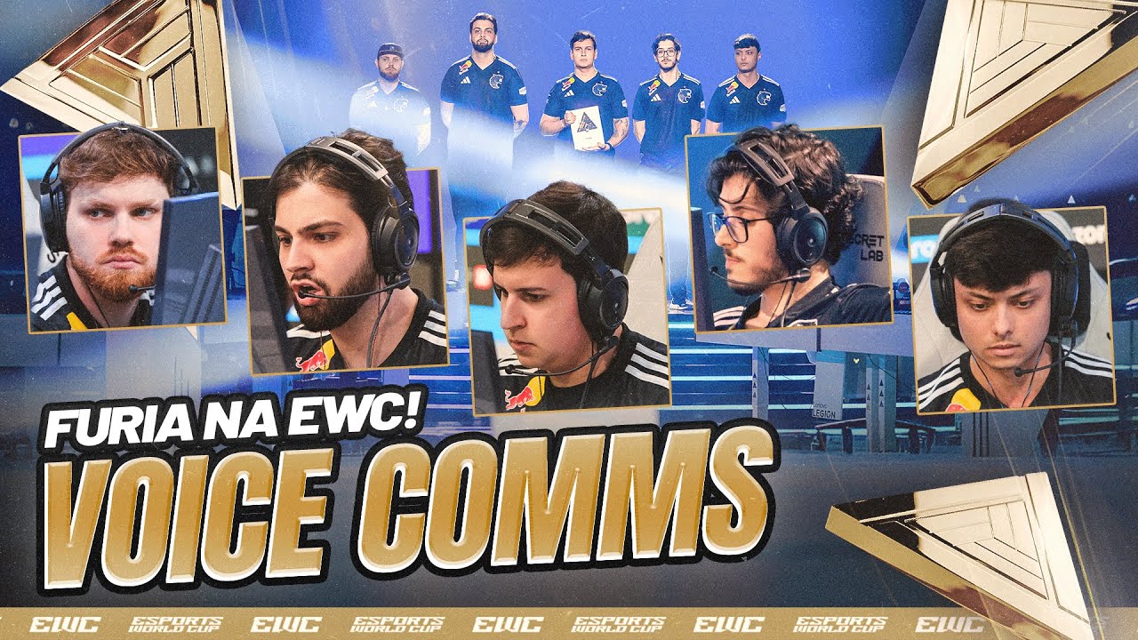 Voice Comms FURIA R6 na ESPORTS WORLD CUP