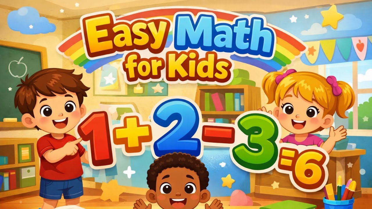 How to Calculate for Kids | Easy Math Lessons for Beginners | Fun Learning Numbers
