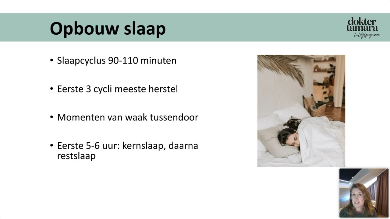 Webinar over Slaap