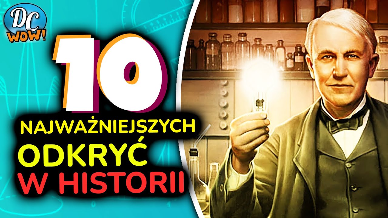 10 największych odkryć - koło, żar&oacute;wka i inne wynalazki, kt&oacute;re zmieniły świat!