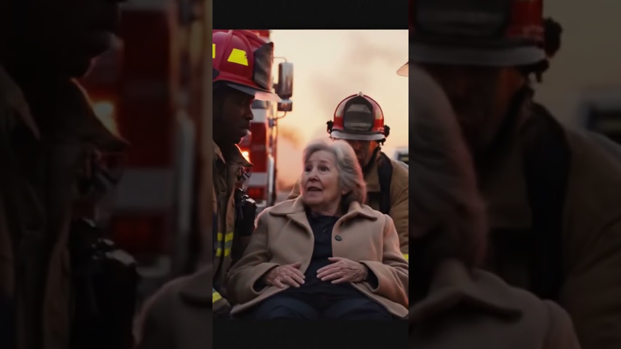AI Firefighter Rescue Scene &ndash; Heroic Save After a Car Crash! #rescue #firefighters #firefighting