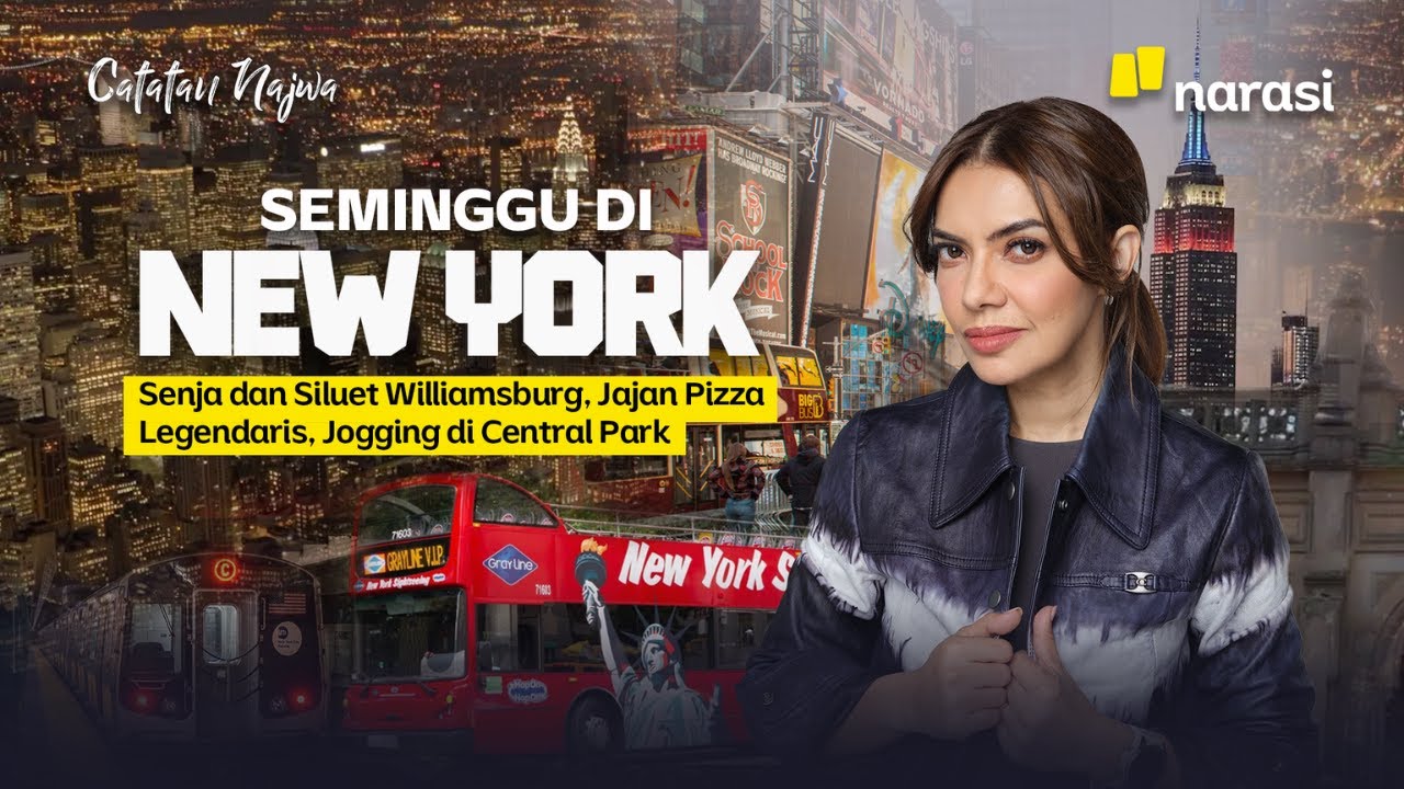 Seminggu di New York: Senja Williamsburg, Pizza Legendaris, Jogging di Central Park | Catatan Najwa