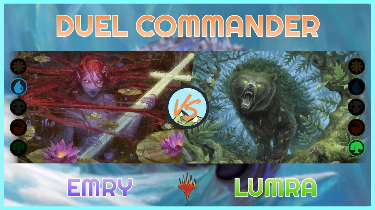 Emry против Lumra &mdash; Duel Commander &mdash; EDH│MTG│bitzelberg