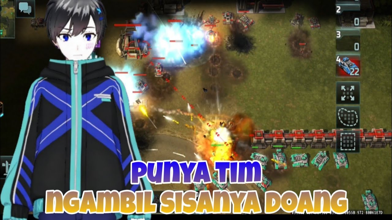 Main di mode Vs AI tapi serasa main sndiri (Art of war 3 Indonesia) 