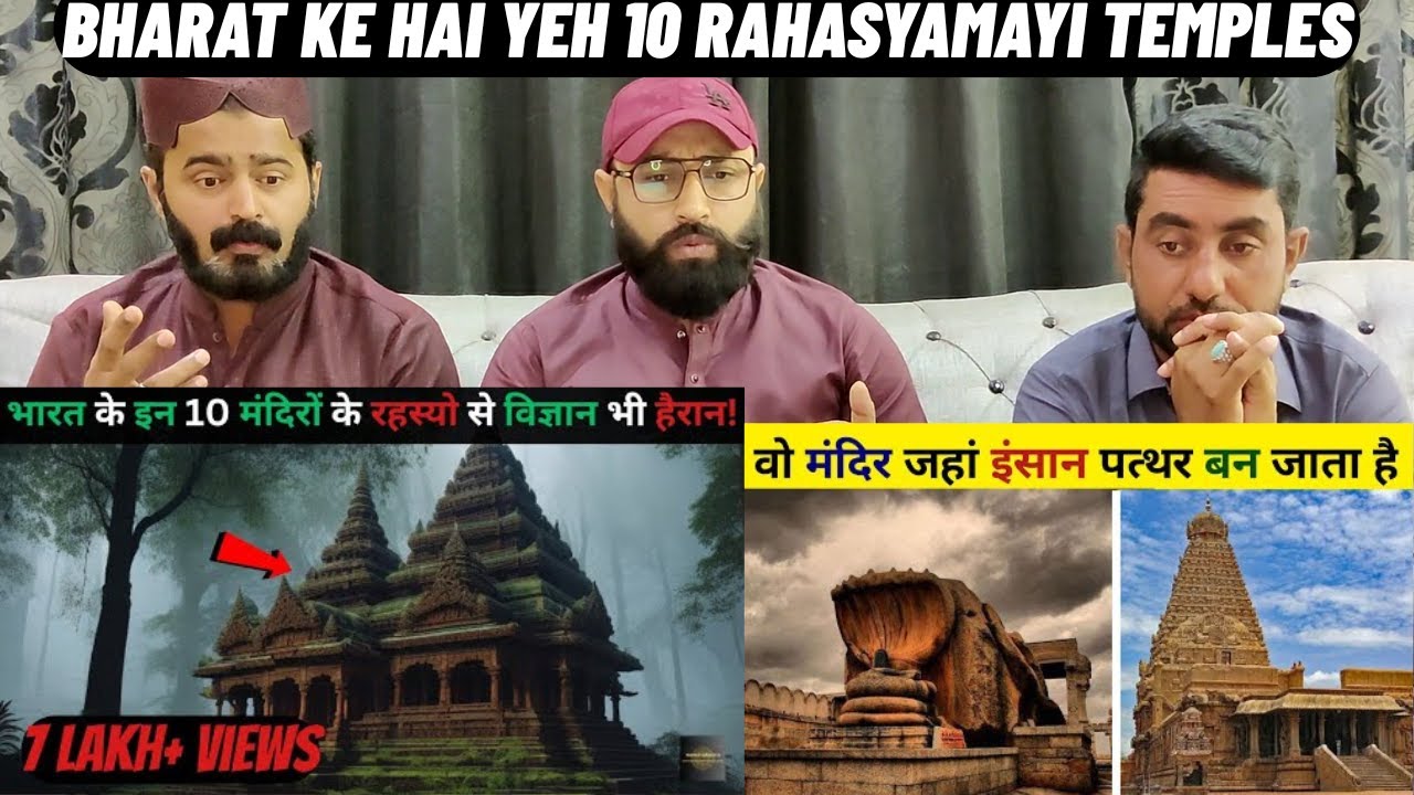 Bharat Ke Hai Yeh 10 Rahasyamayi temples...top 10 mysterious temples in india #PakistaniReaction