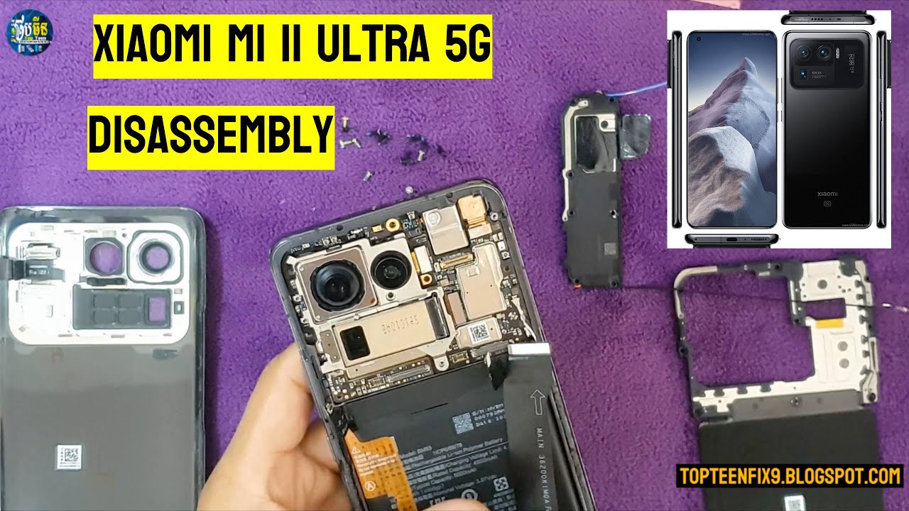 Xiaomi Mi 11 Ultra Disassembly