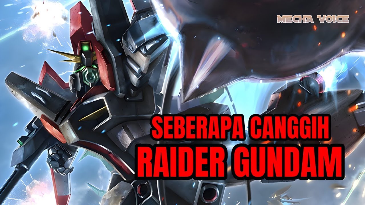 (GAT-X370 RAIDER GUNDAM) GUNDAM SERI SEED YANG DISAINYAH CUKUP KEREN SIH INI