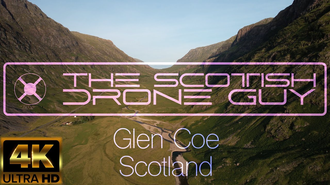 Glen Coe, Scotland - Cinematic Drone Flight