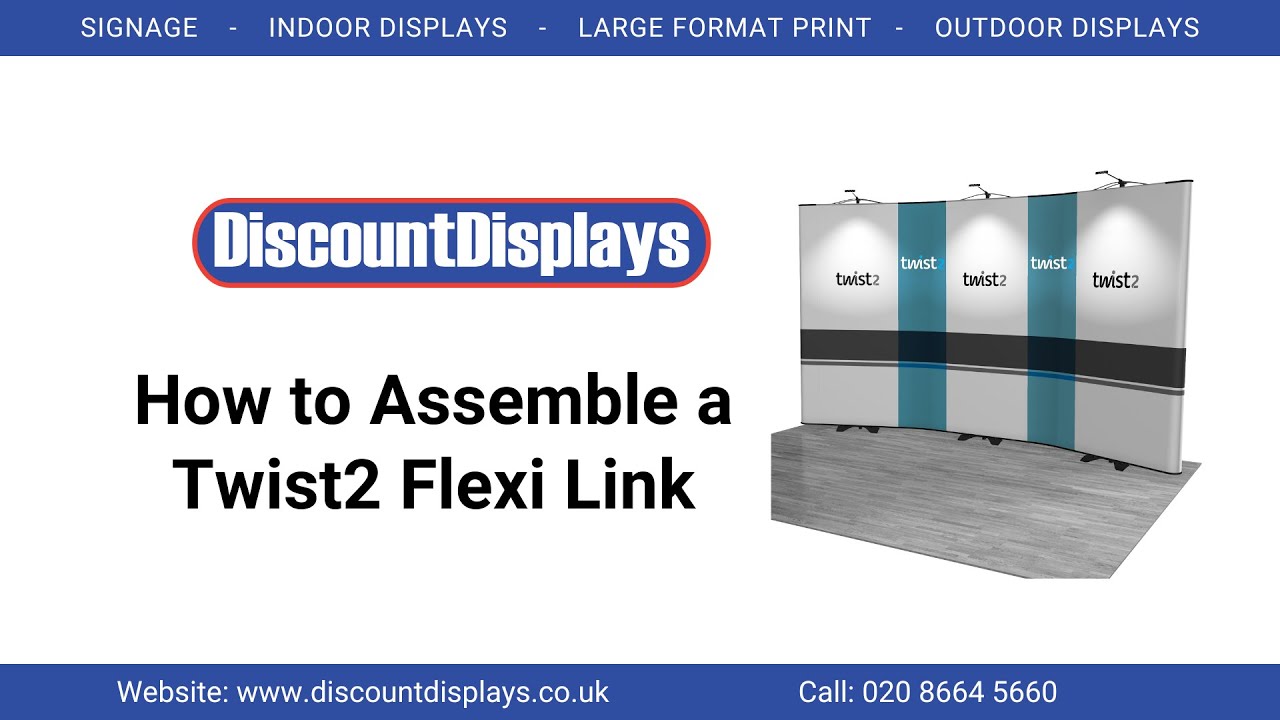 How to Assemble a Twist2 Flexi Link | Discount Displays