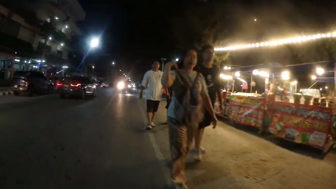 Cha Am 🇹🇭 — Uncut Walking Through Thailand part 111