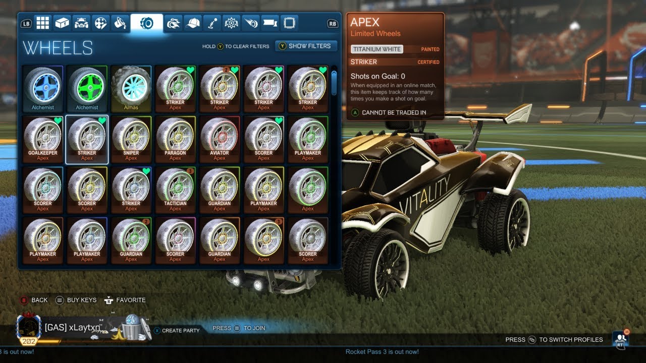 $20,000 Rocket League Inventory Showcase (Richest Rocket League Trader)