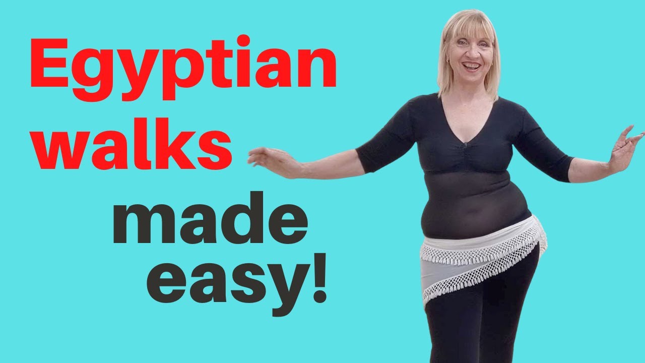 Belly dance Egyptian Walks. Learn the easy way