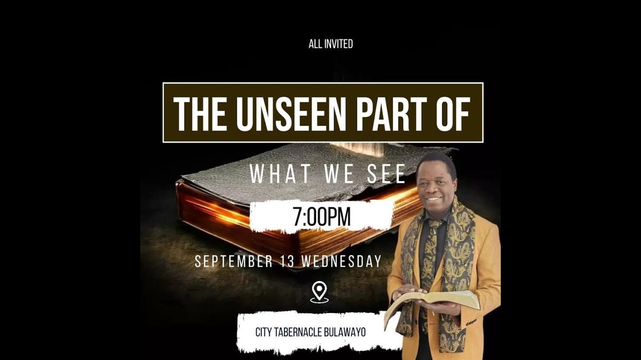The unseen part of what we see...Rev. Dr. N. Ngwenya