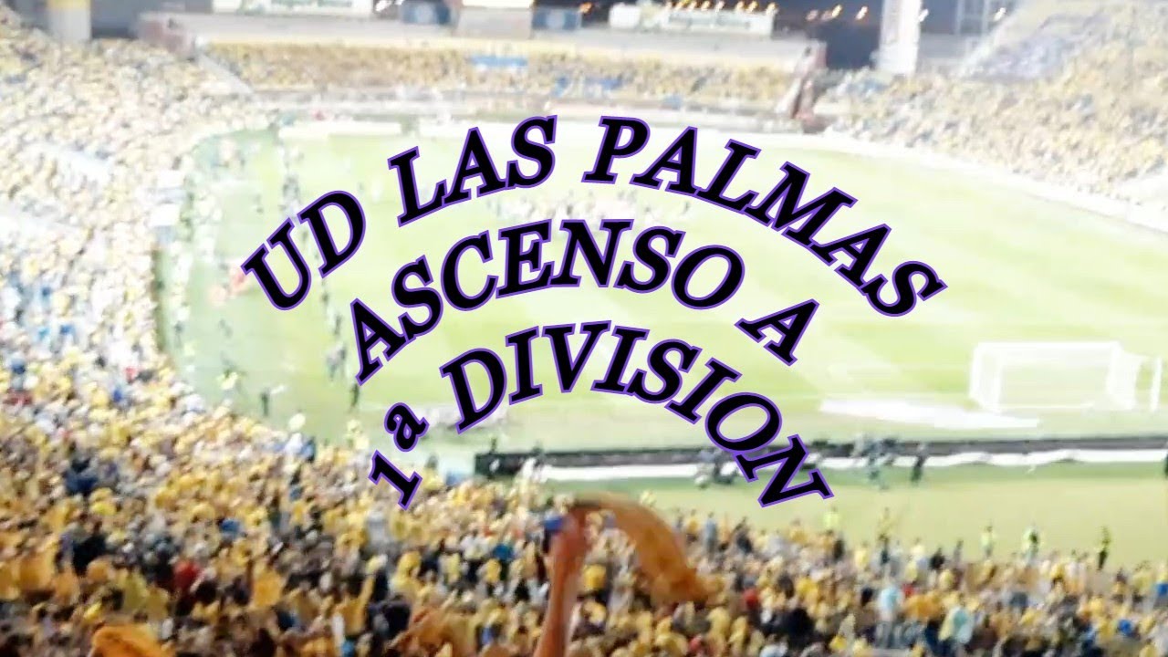 Fiesta De Ascenso De La Unión Deportiva Las Palmas A 1ª División.