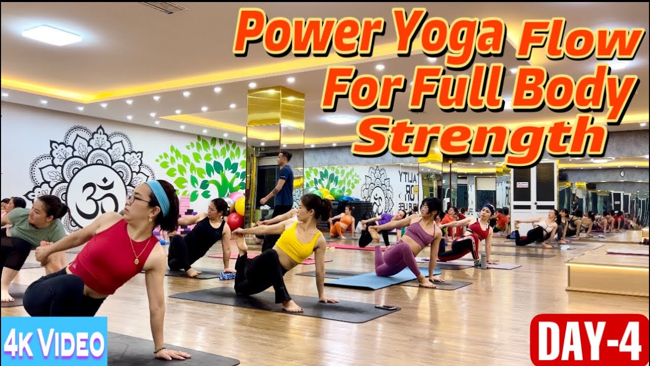 Power Yoga Flow For Full Body Strength | Master Ranjeet Singh Bhatia | Yoga Vietnam | Day-4