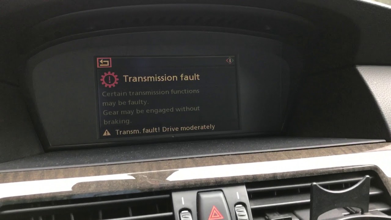 Bmw e60 Transmission Fault