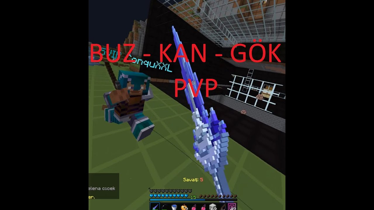 BUZ KAN GÖK PVP - 100M KAZANMALI - nether duel - Sonoyuncu Titanyum