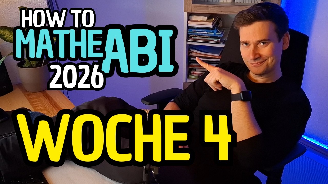 🚀🚀🚀 Woche 4 bei How to Mathe Abi 2026 | Kurvendiskussion