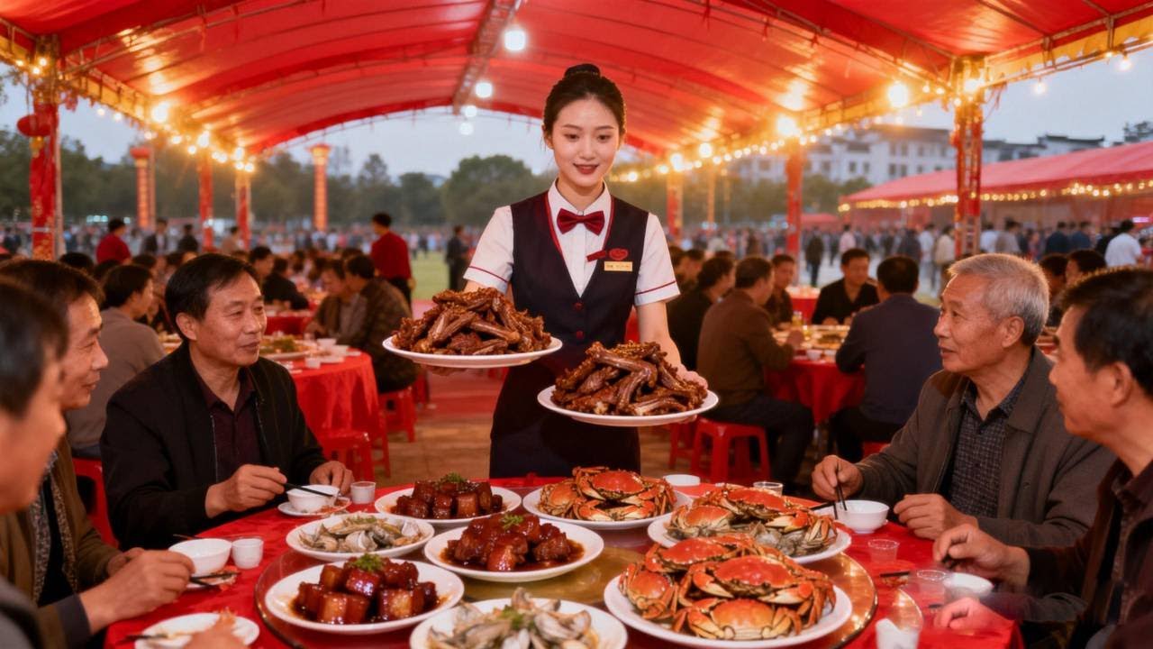 随200来安徽蒙城农村搂席，800一桌的结婚大席，看看都能吃到什么【我是忐忑妞】
