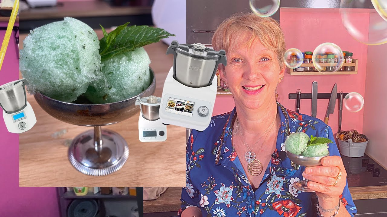 GRANITE OU SORBET A LA MENTHE AU COMPACT PLATINUM, PRO OU ELITE