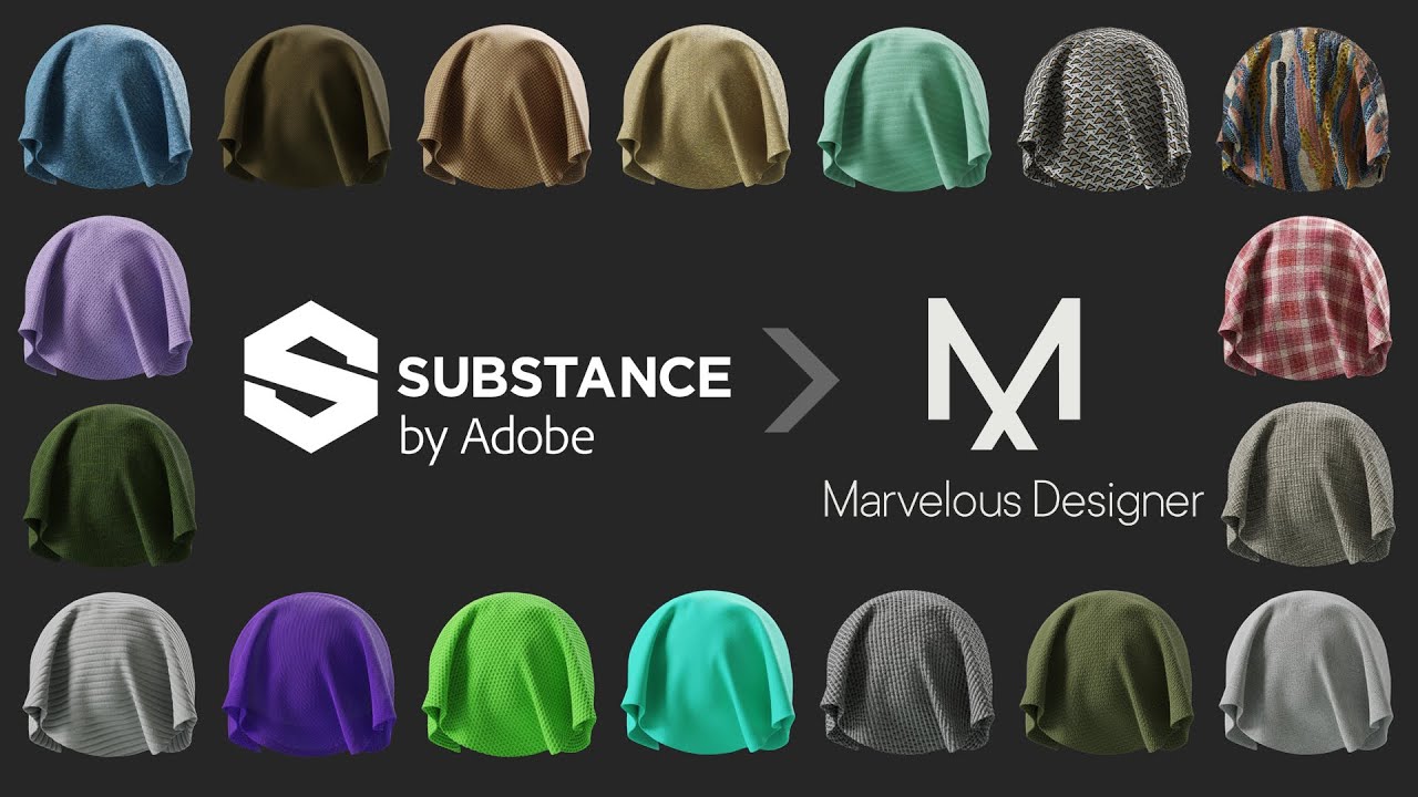 Marvelous Designer 10 New Features: Substance Integration