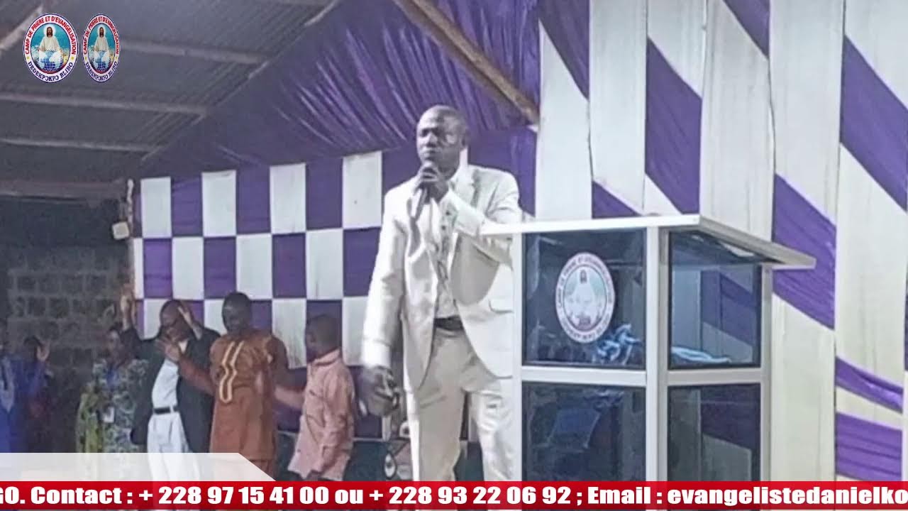 CAMP DE PRIÈRE ET ÉVANGELISATION ÐEÐEKPƆKPƆ BLIBO. Dirigé par l'Évangéliste Daniel Koffi AVLESSI.