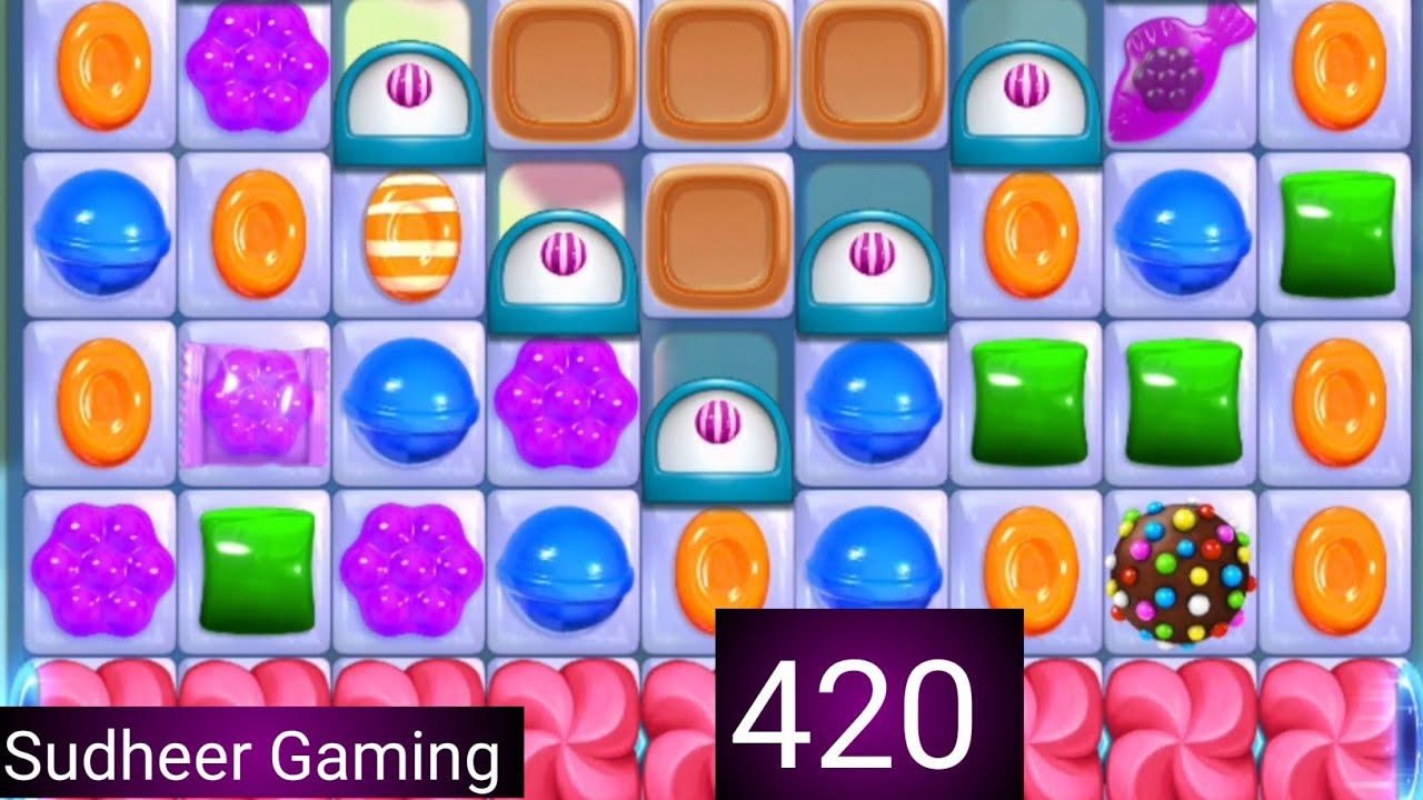 Candy crush saga level 420 । How to complete Candy crush level 420 । #candycrush #candy #games