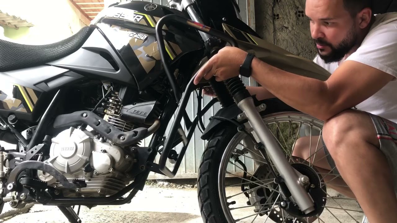 Protetor de carenagem Crosser 2022 - Instalação