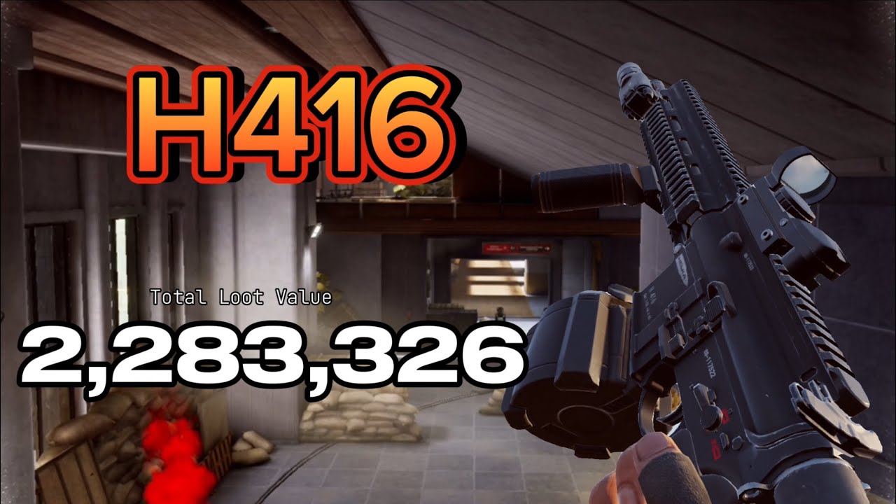 Getting rich With H416 | ArenaBreakoutSS4