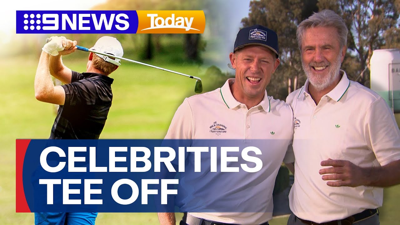 Mick Fanning's Charity Golf Day swings back into action | 9 News Australia