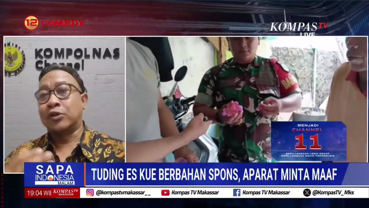 Petugas Minta Maaf Setelah Tuduh Penjual Kue Menggunakan Spons