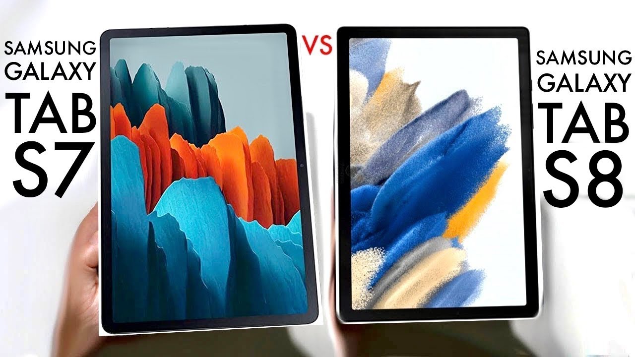 Samsung Galaxy Tab S8 Vs Samsung Galaxy Tab S7! (Quick Comparison)