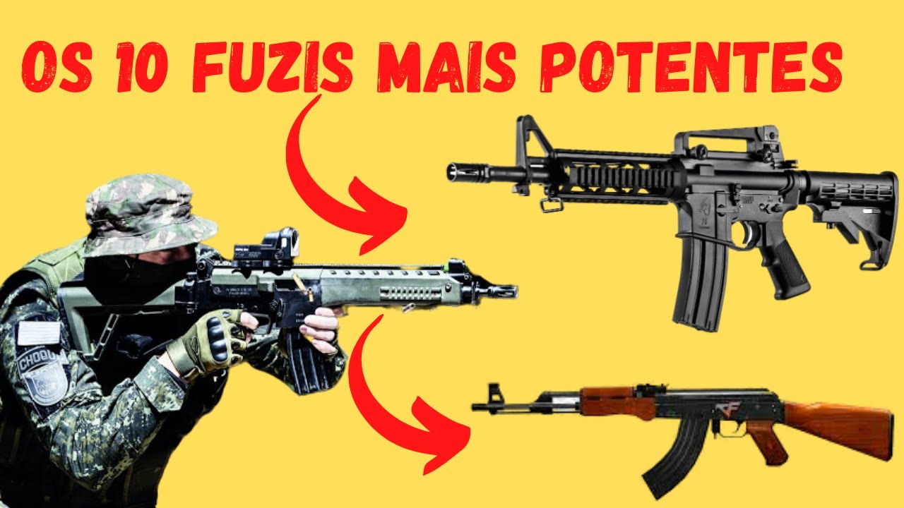 Os 10  Fuzis 556 e 762 mais potentes de 2020