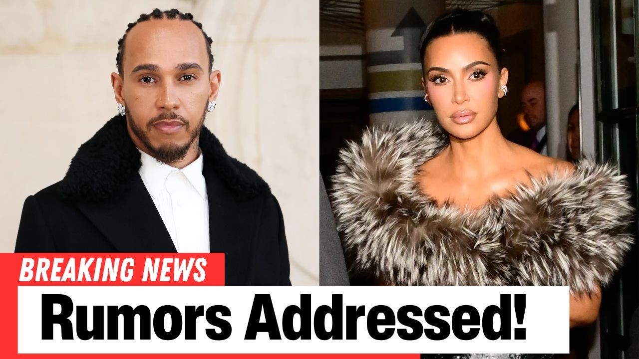 Lewis Hamilton Finally Addresses Kim Kardashian Dating Rumors | Romance