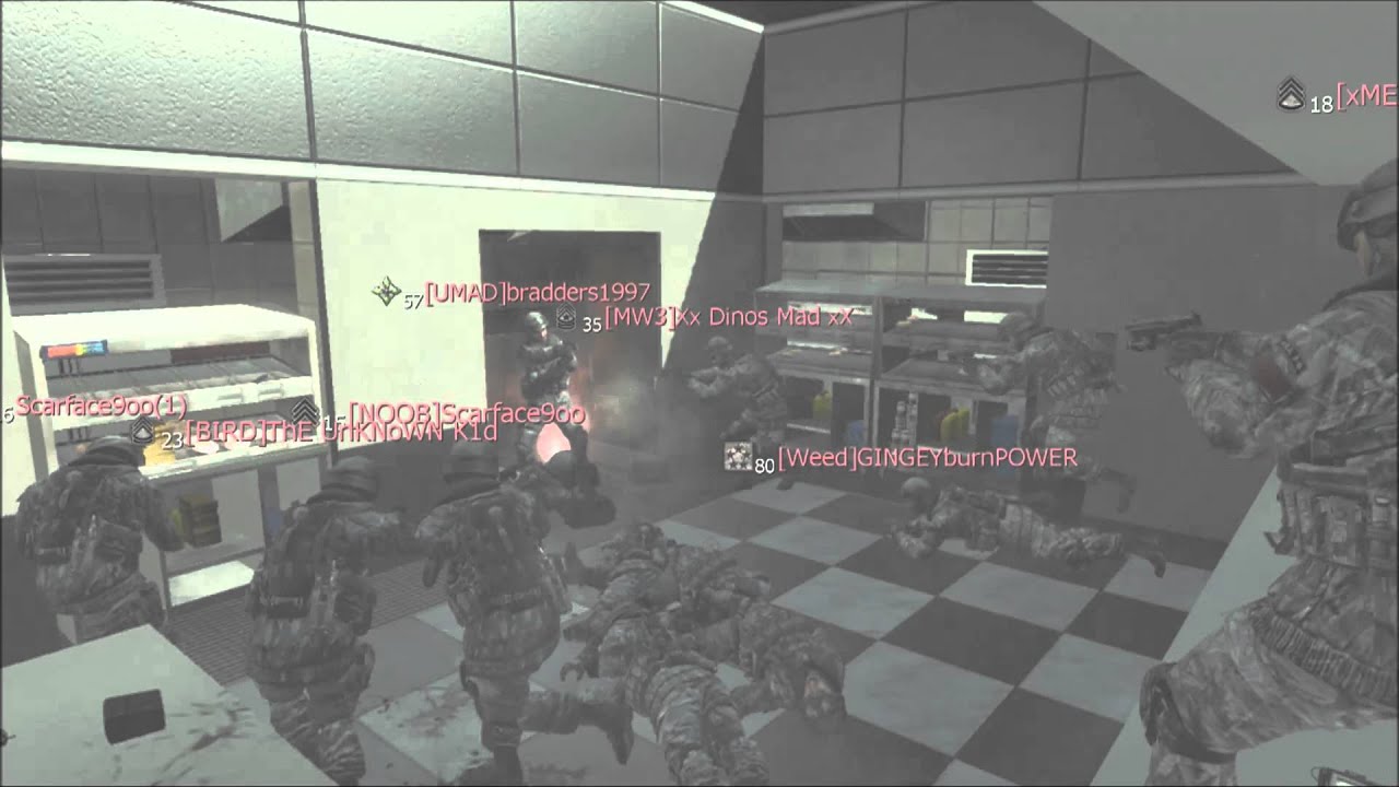 Call Of Duty: MW3 - Infected Trolling + MOAB