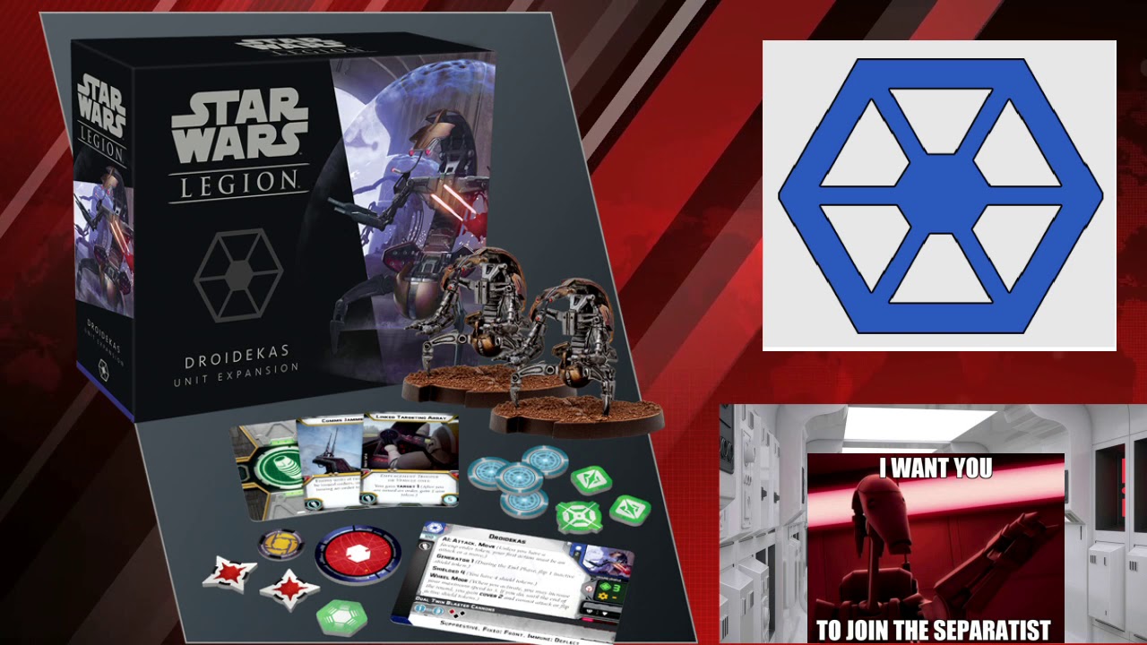 Star Wars Legion Fraktionsfokus (Separatisten) Wie spielt sich die Fraktion?