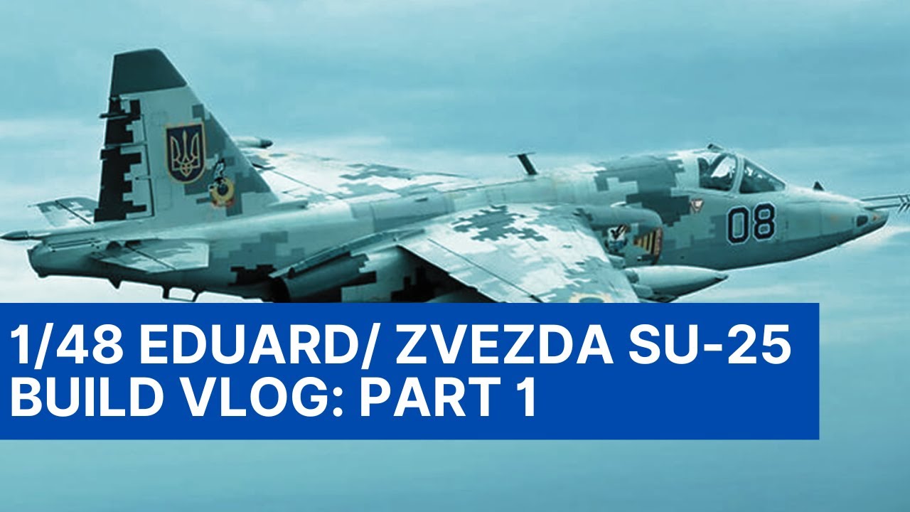 1/48 Эдуард (Звезда) СУ-25 «Фрогфут», серия «Сборка» — Часть 1: Введение и кабина