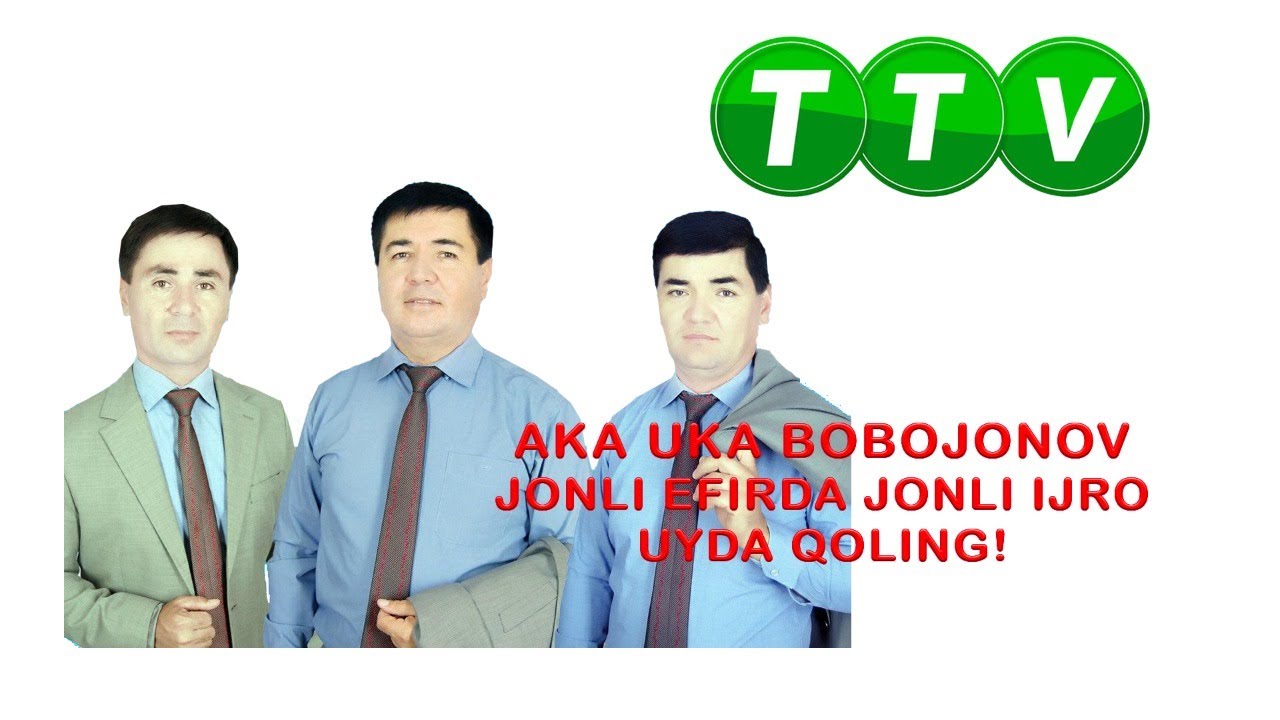 Aka-uka Bobojonovlar Jonli Efirda Jonli Ijro