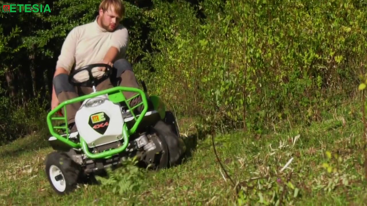 New Etesia Attila 98X Ride on Brushcutter