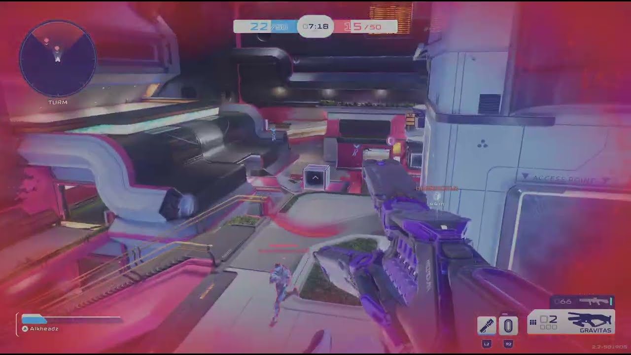 Splitgate 2 - MVP 21 Kills MVP @ TDM auf Karman Station
