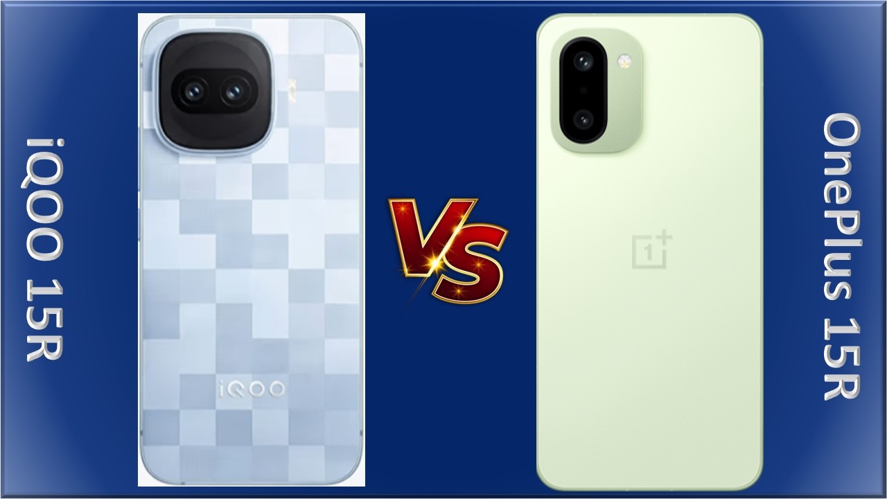 iQOO 15R vs OnePlus 15R