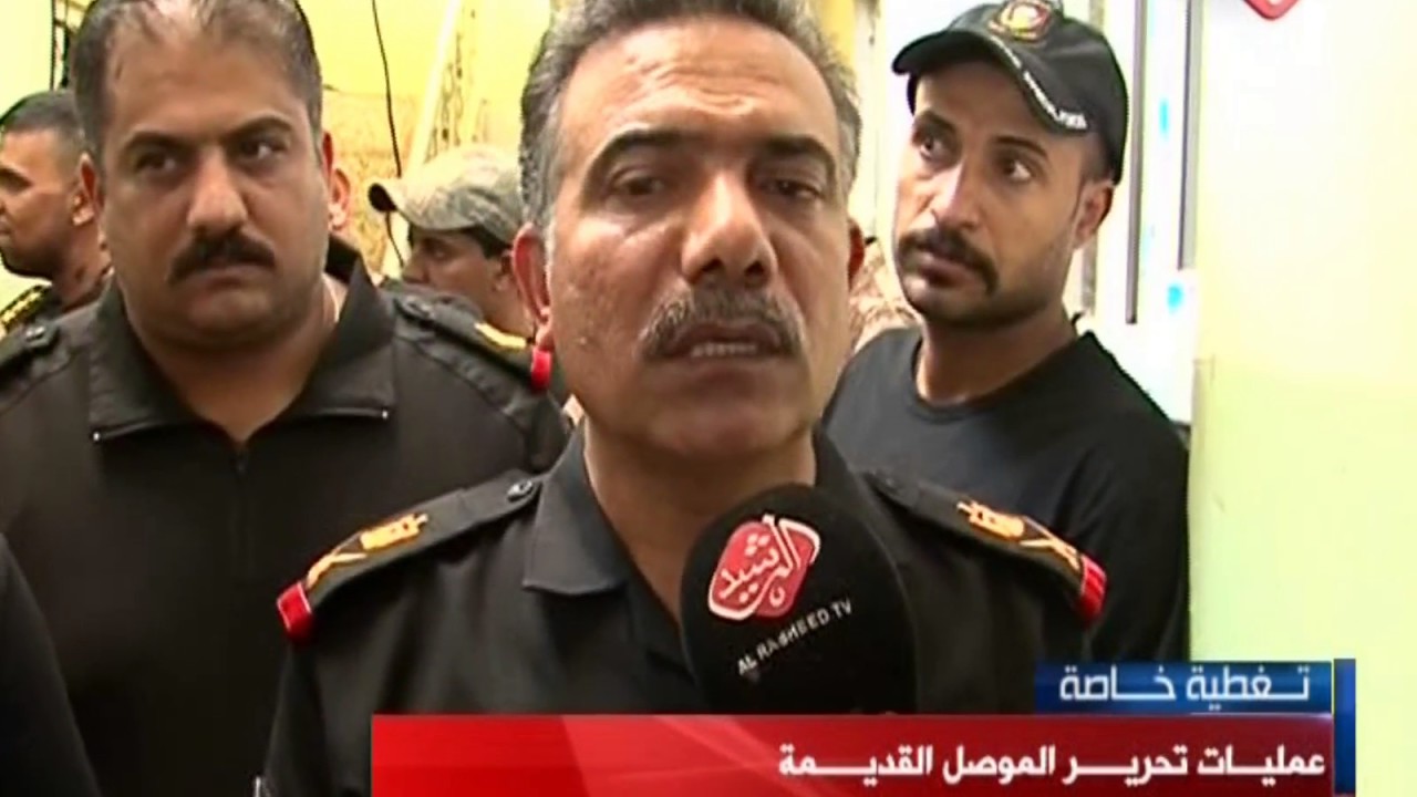 تغطية قناة الرشيد لمعارك تحرير الموصل القديمة