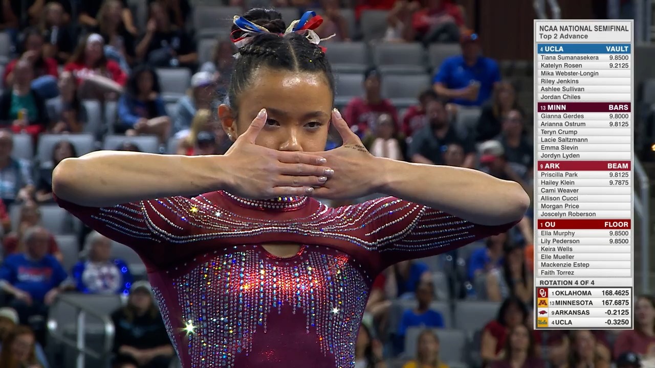 2026 NCAA Women's Gymnastics Semifinal Team Feed - Oklahoma & Minnesota