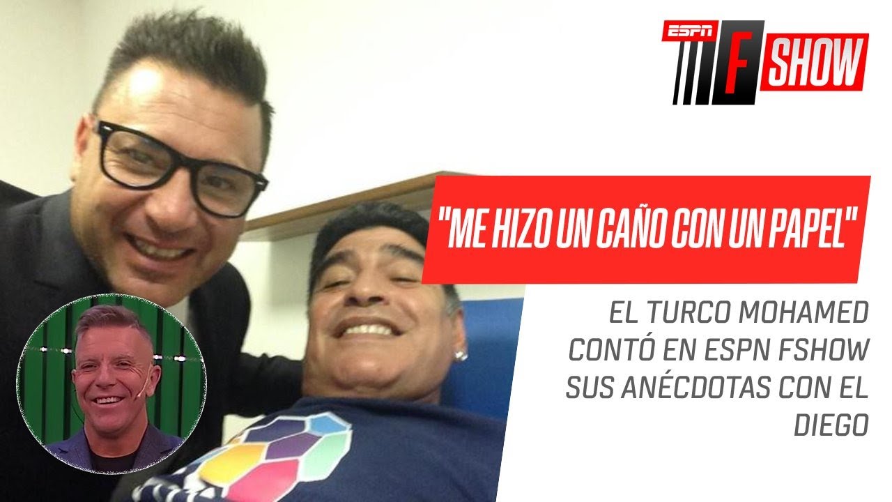El Turco Mohamed y sus anécdotas con #Maradona