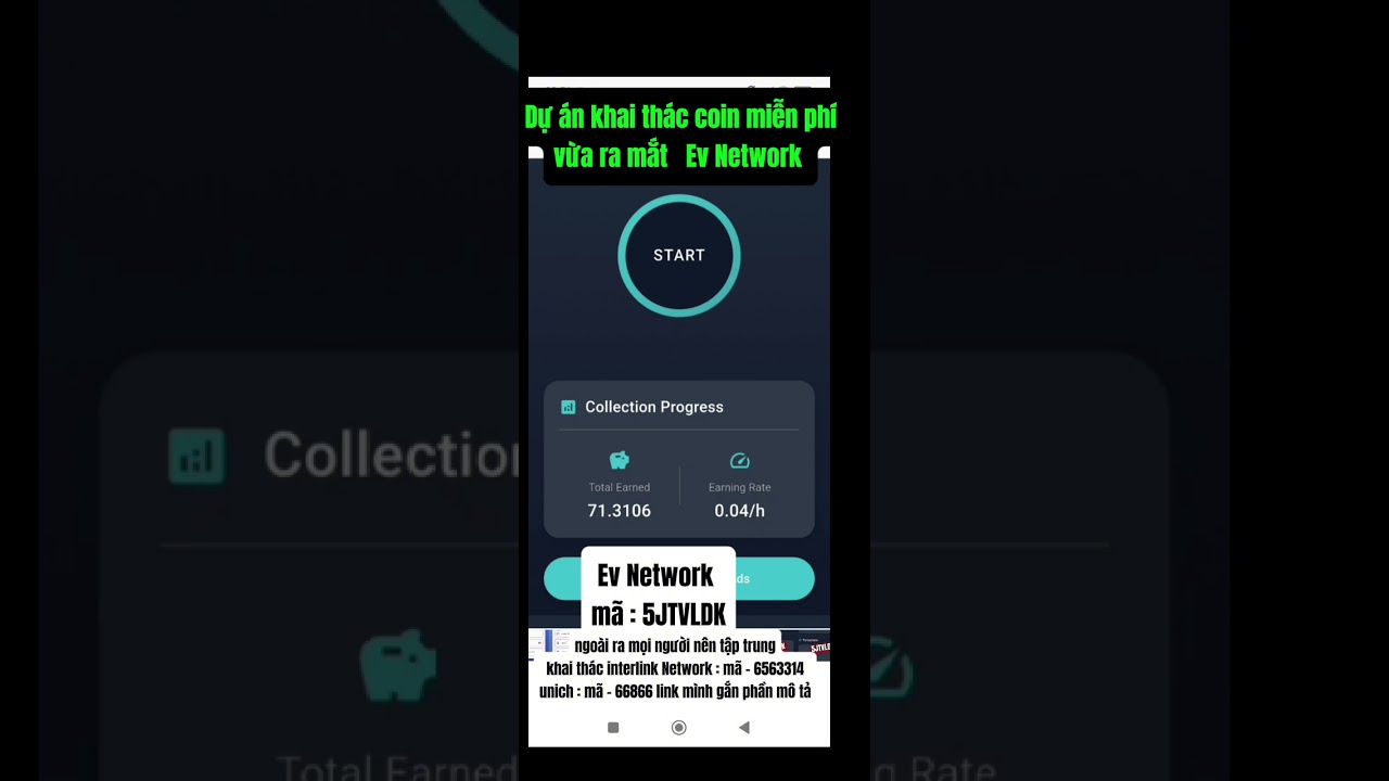 Ev Network dự &aacute;n đ&agrave;o coin miễn ph&iacute; vừa ra mắt