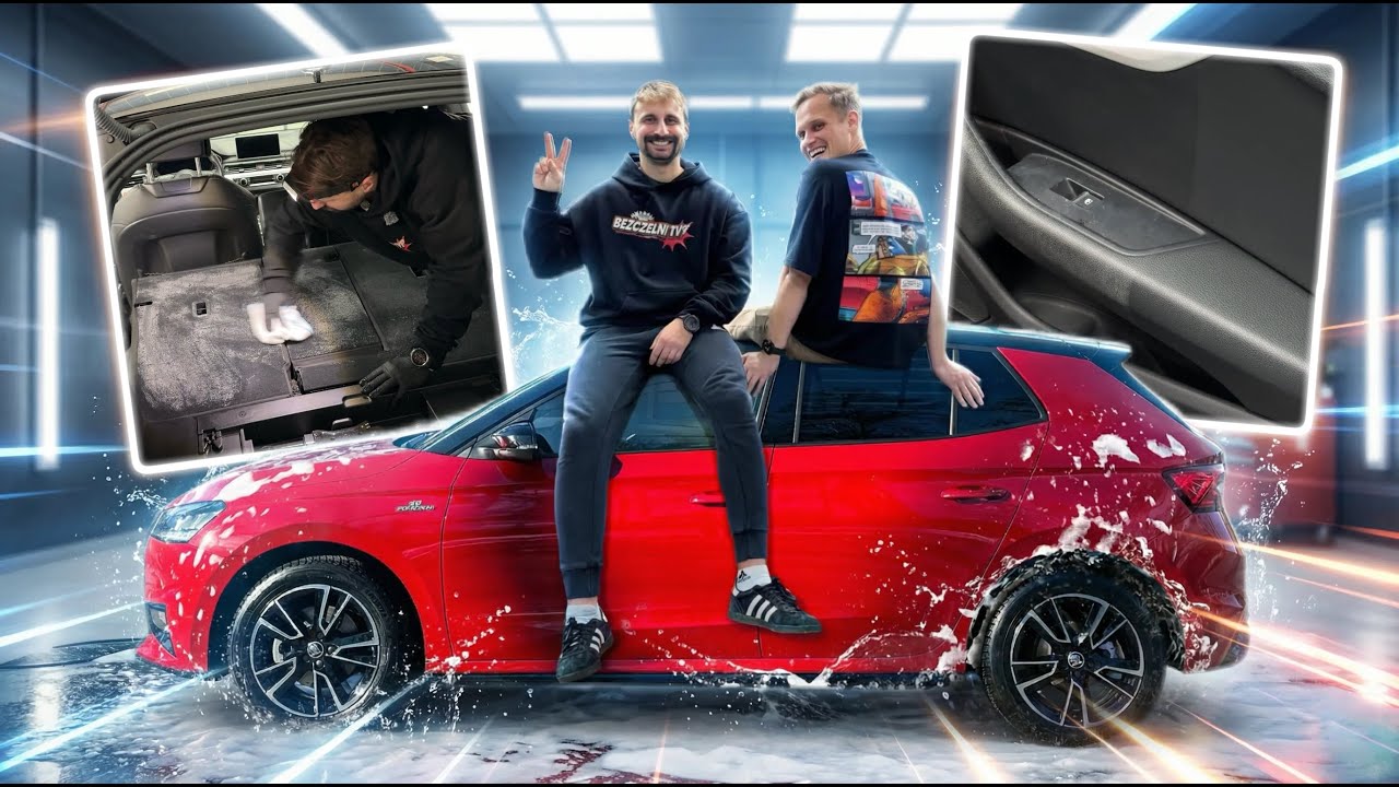 NASZ DZIEŃ W DETAILINGU | Stały klient, mycie i pranie wnętrza