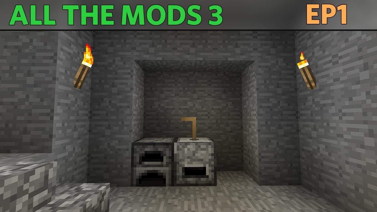 All the Mods 3 - E1 - Ore Doubling [1.12 Modded Minecraft]